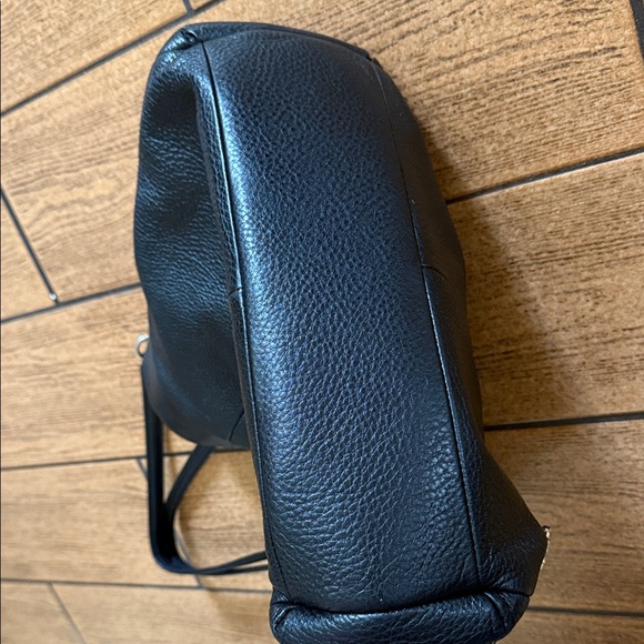 Coach Madison Phoebe Shoulder Bag in black pebbled leather with gold-tone - Picture 10 of 14